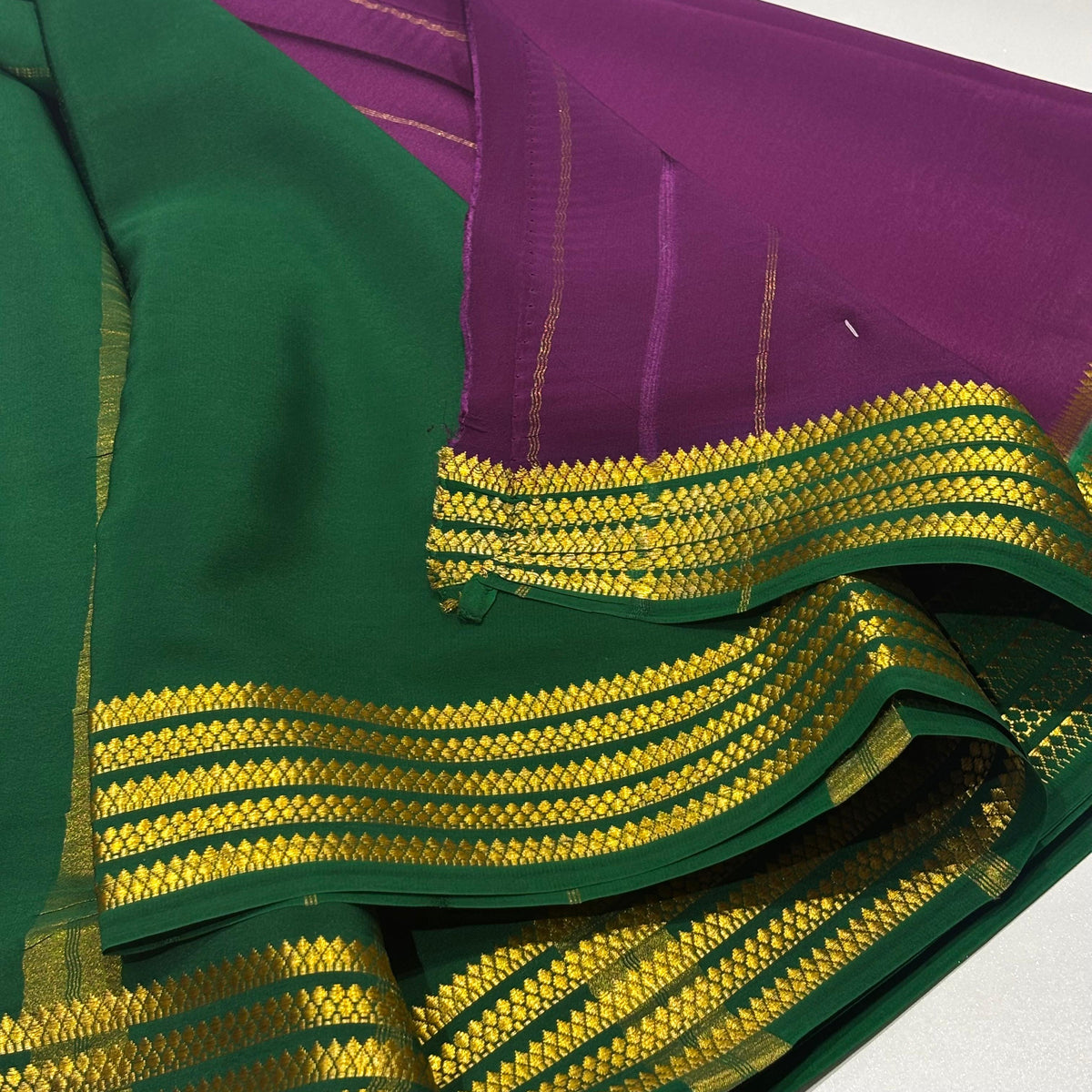 Pure Zari Mysore Silk Saree