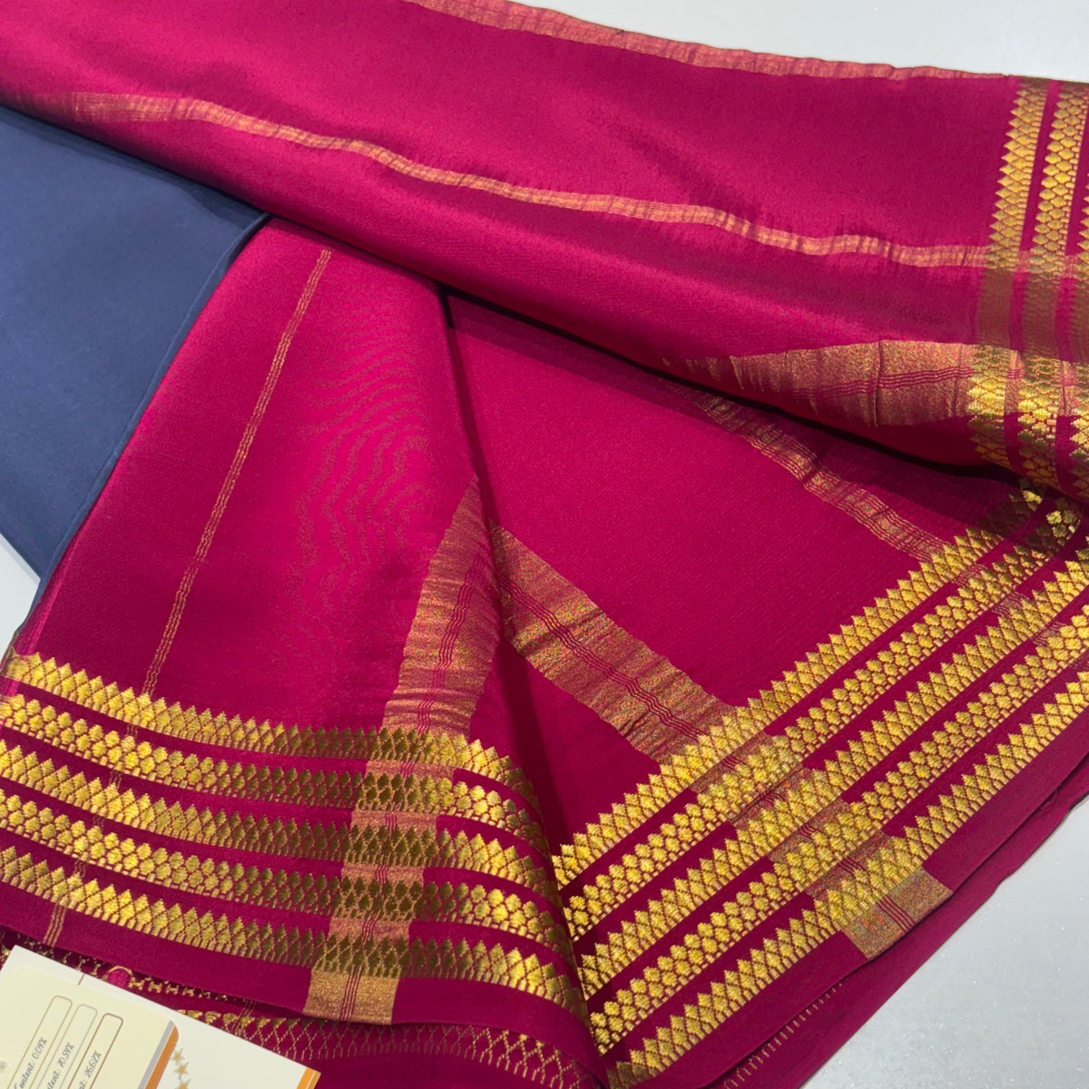 Pure Zari Mysore Silk Saree