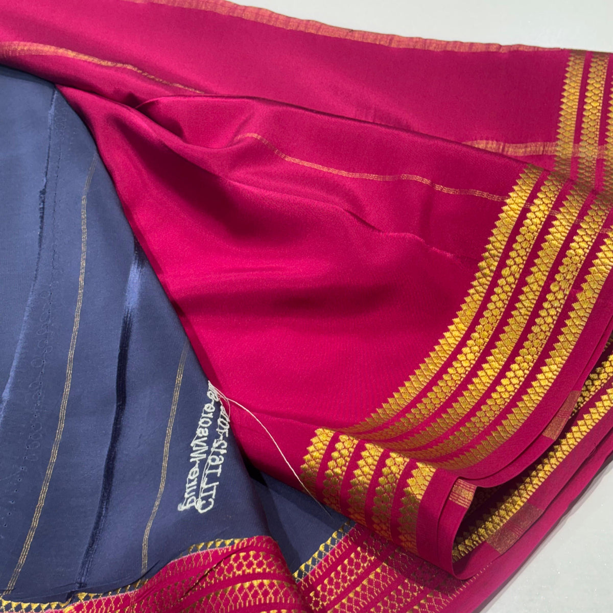 Pure Zari Mysore Silk Saree