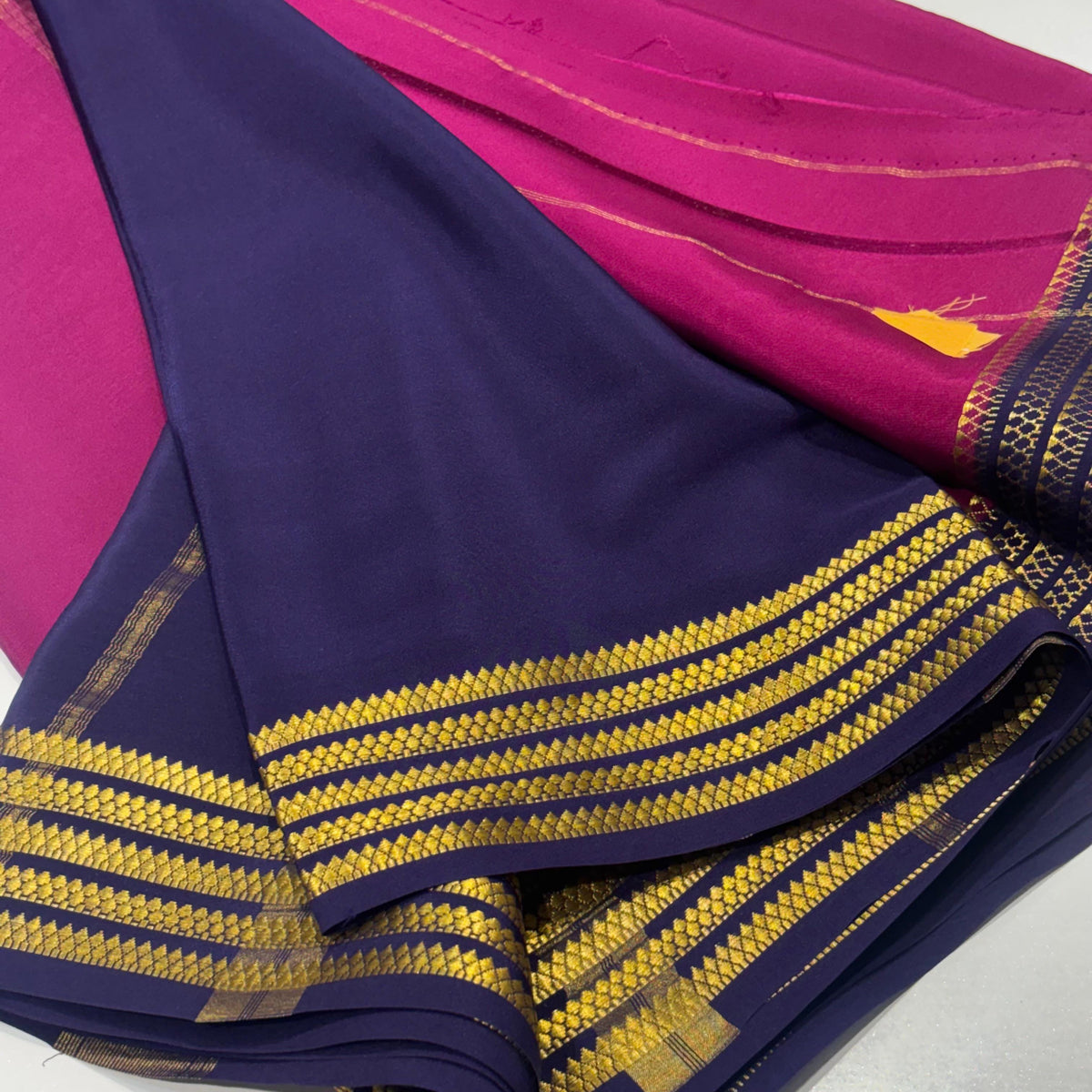 Pure Zari Mysore Silk Saree
