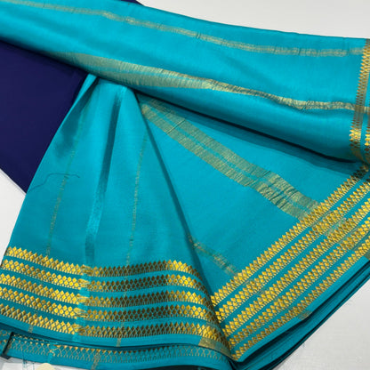 Pure Zari Mysore Silk Saree