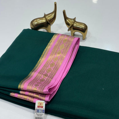 Pure Mysore Crepe Silk Saree
