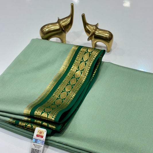 Pure Mysore Crepe Silk Saree