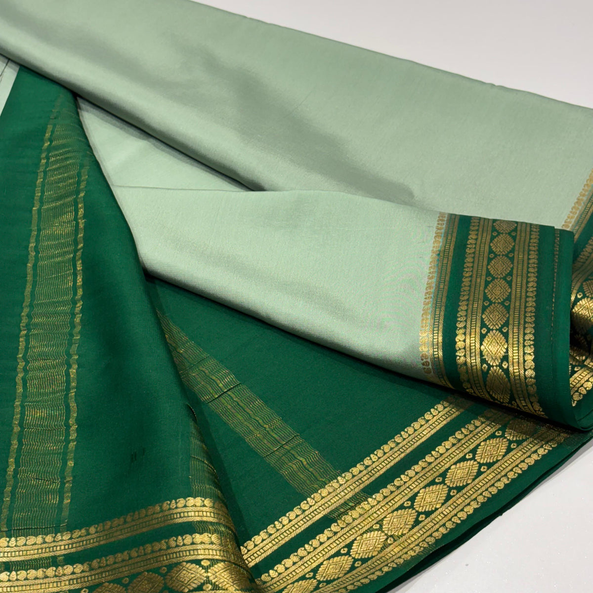 Pure Mysore Crepe Silk Saree