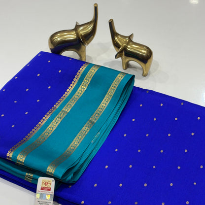 Pure Mysore Crepe Silk Saree