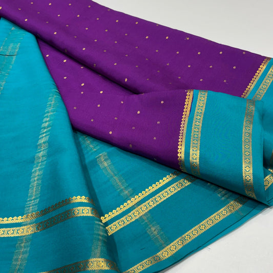 Pure Mysore Crepe Silk Saree