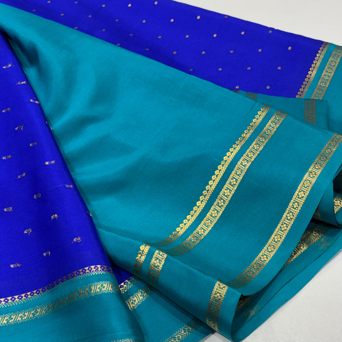 Pure Mysore Crepe Silk Saree