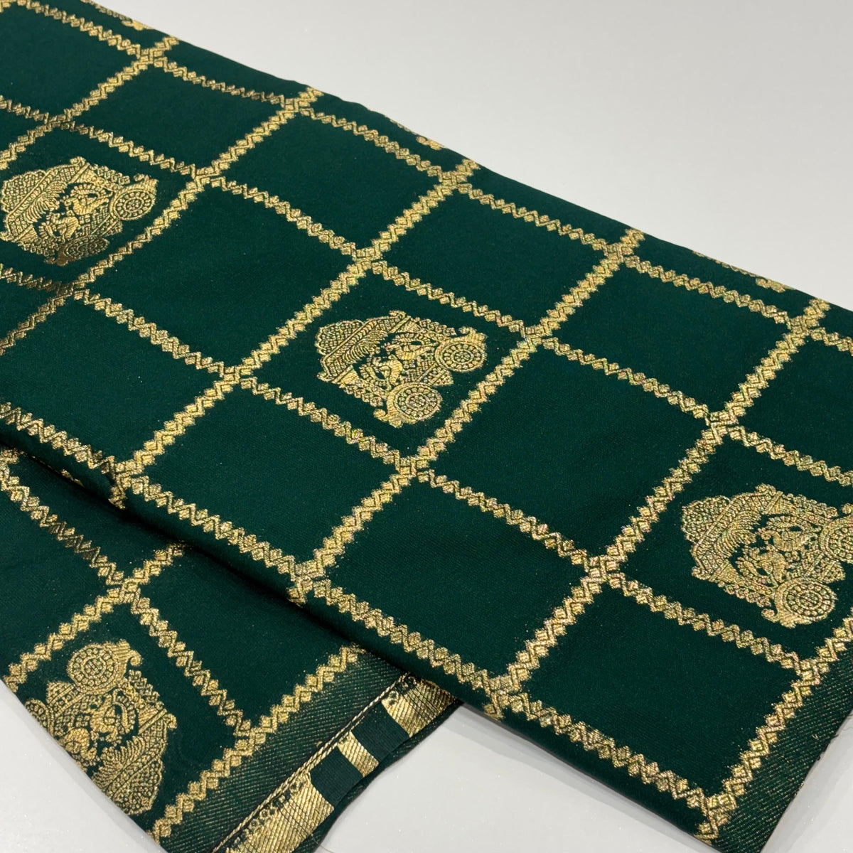Semi Mysore Crepe Saree
