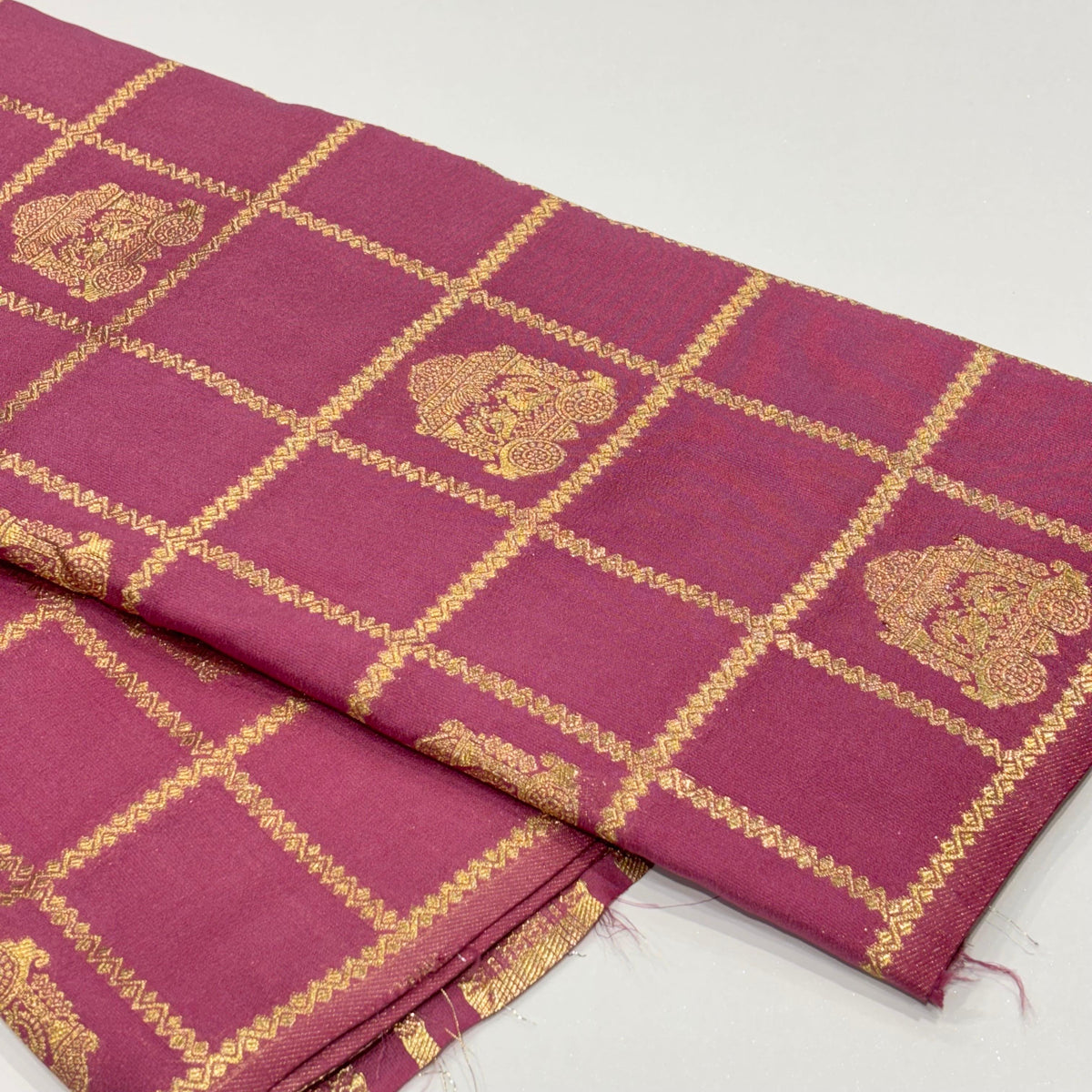 Semi Mysore Crepe Saree