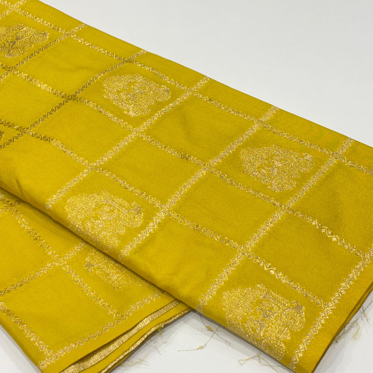 Semi Mysore Crepe Saree