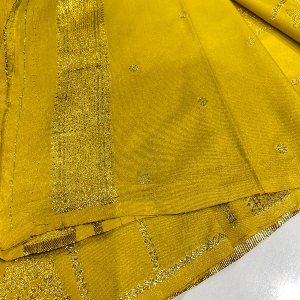 Semi Mysore Crepe Saree