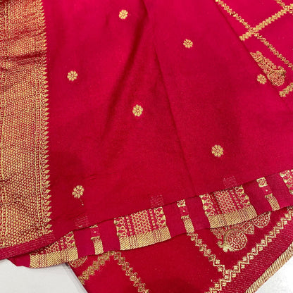 Semi Mysore Crepe Saree