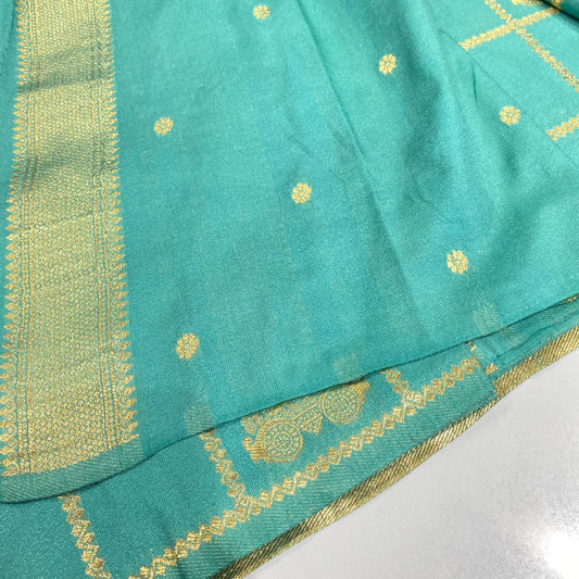 Semi Mysore Crepe Saree