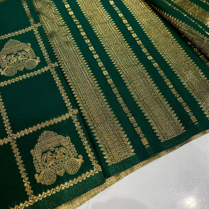 Semi Mysore Crepe Saree