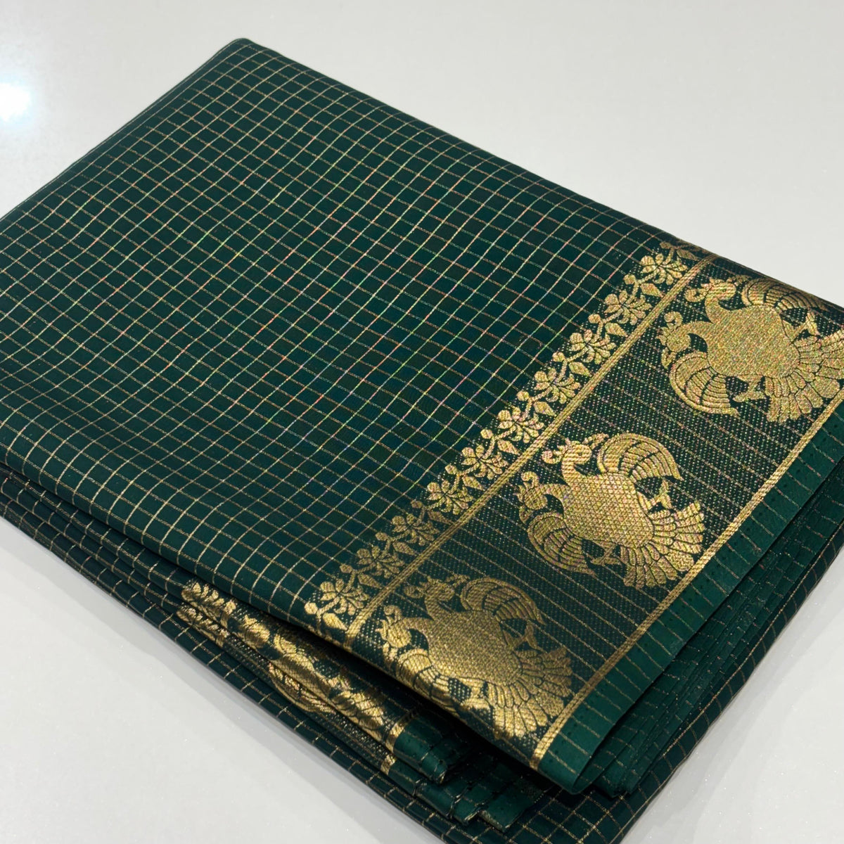 Semi Mysore Crepe Saree