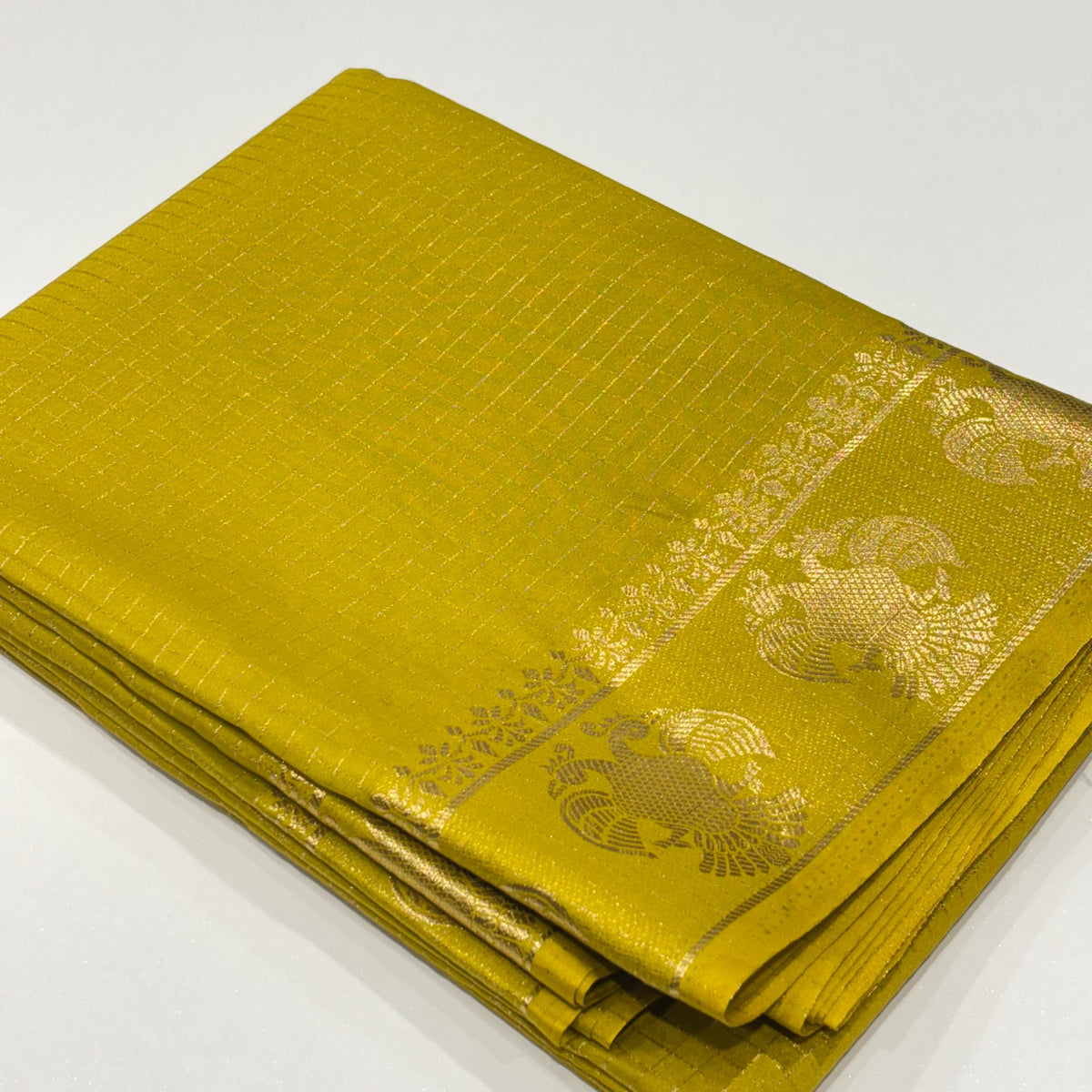 Semi Mysore Crepe Saree