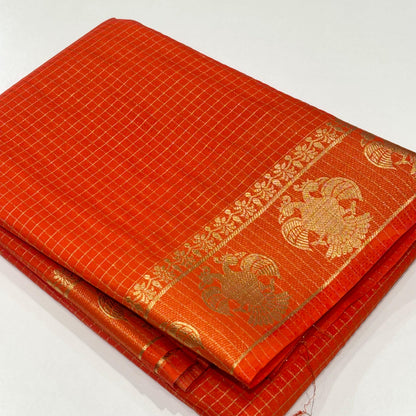 Semi Mysore Crepe Saree