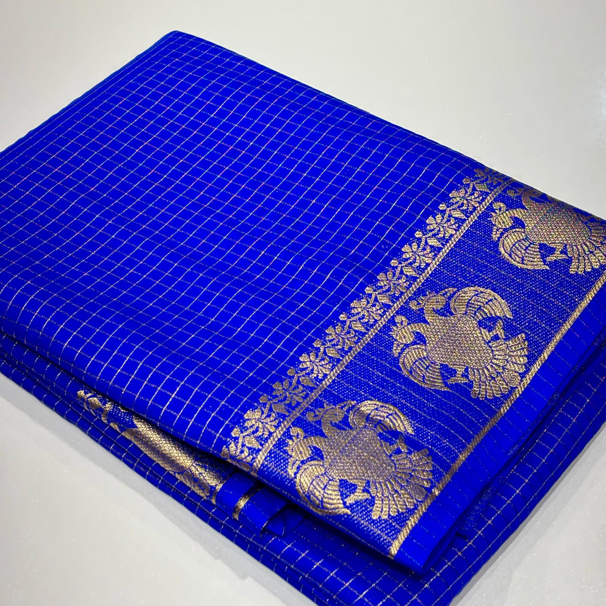 Semi Mysore Crepe Saree