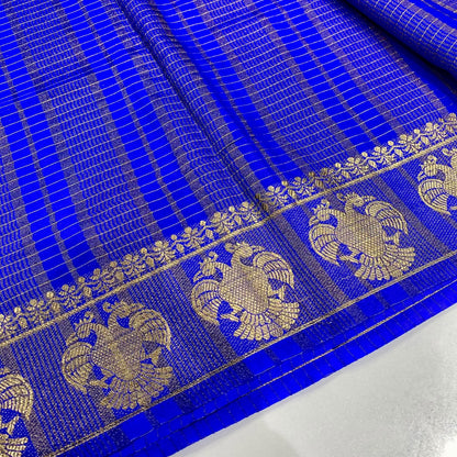 Semi Mysore Crepe Saree