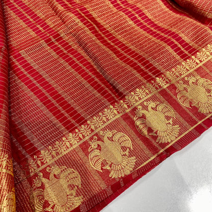 Semi Mysore Crepe Saree