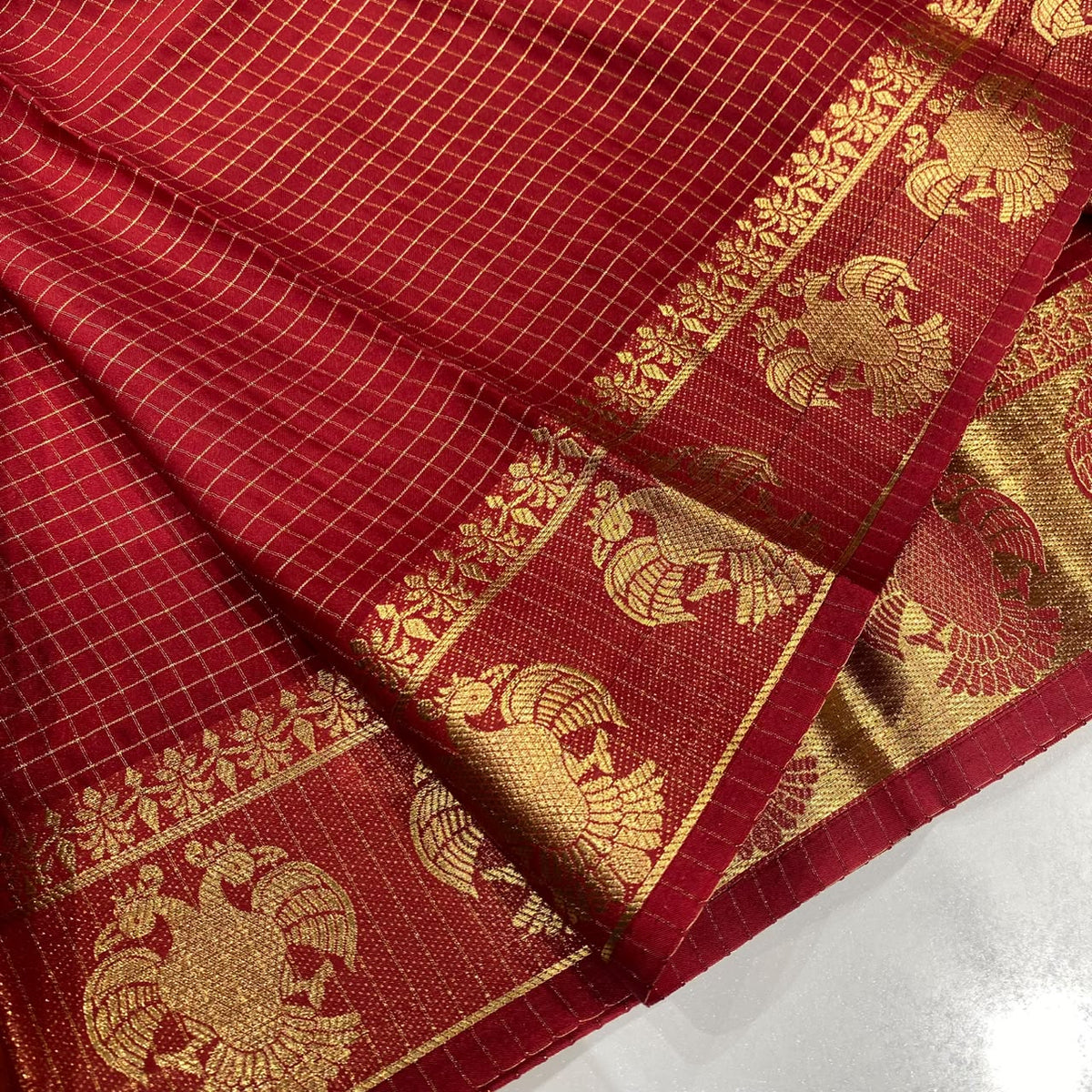 Semi Mysore Crepe Saree