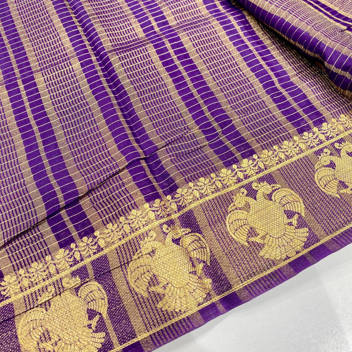 Semi Mysore Crepe Saree