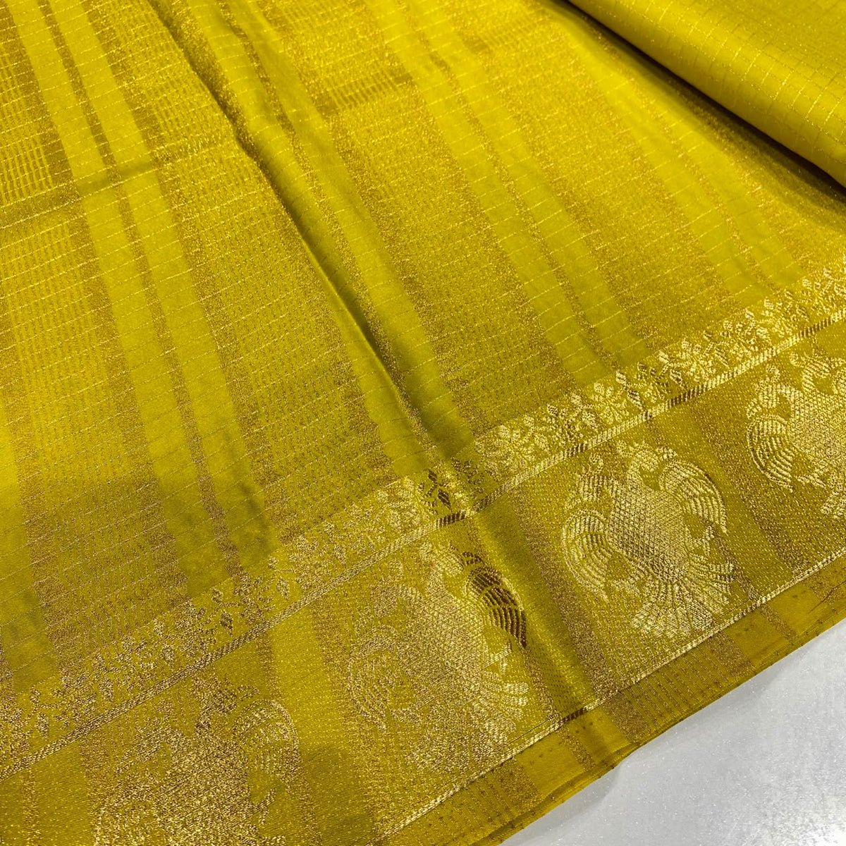 Semi Mysore Crepe Saree