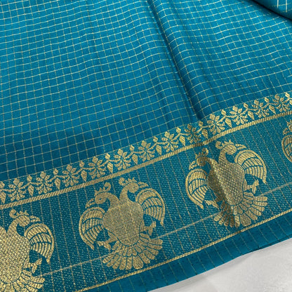 Semi Mysore Crepe Saree