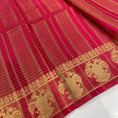 Semi Mysore Crepe Saree