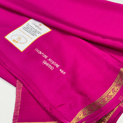Pure Mysore Silk Saree
