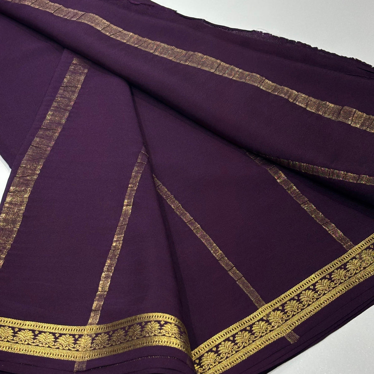 Pure Zari Mysore Silk Saree
