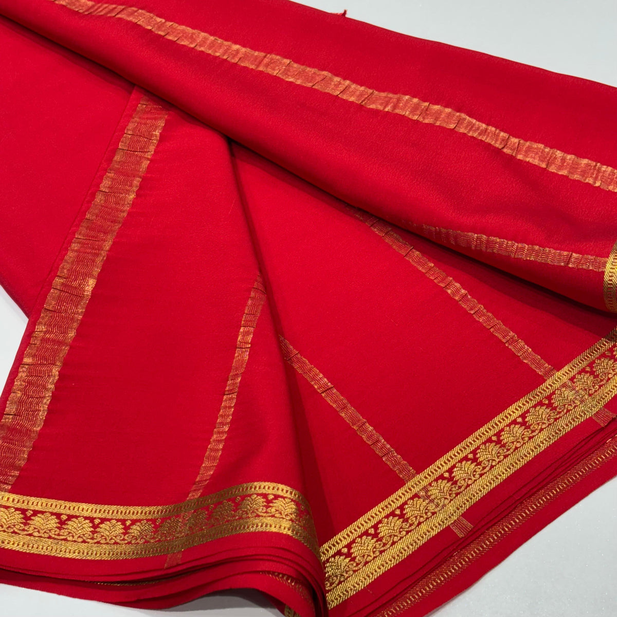 Pure Zari Mysore Silk Saree