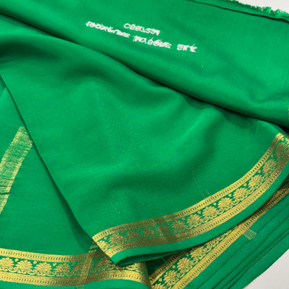 Pure Zari Mysore Silk Saree