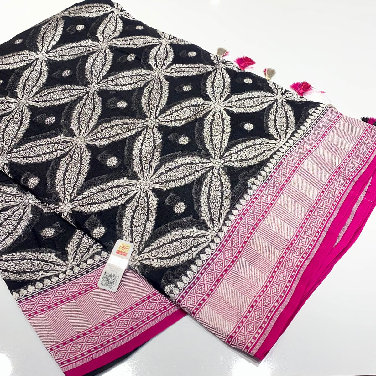 Pure Banarasi Georgette Saree