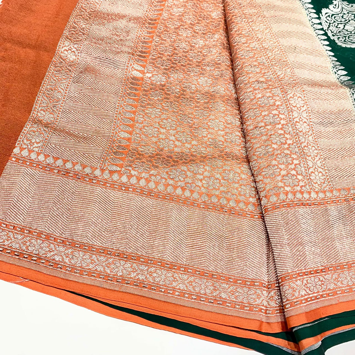 Pure Banarasi Georgette Saree
