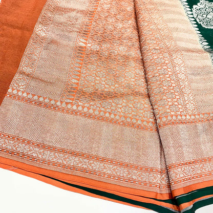 Pure Banarasi Georgette Saree