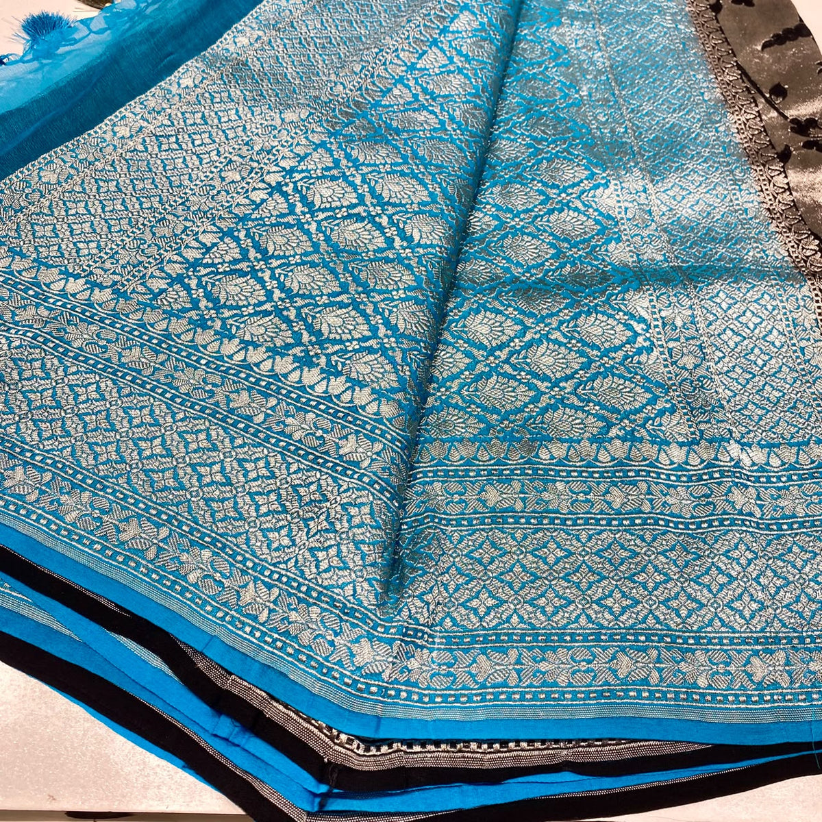 Pure Banarasi Georgette Saree