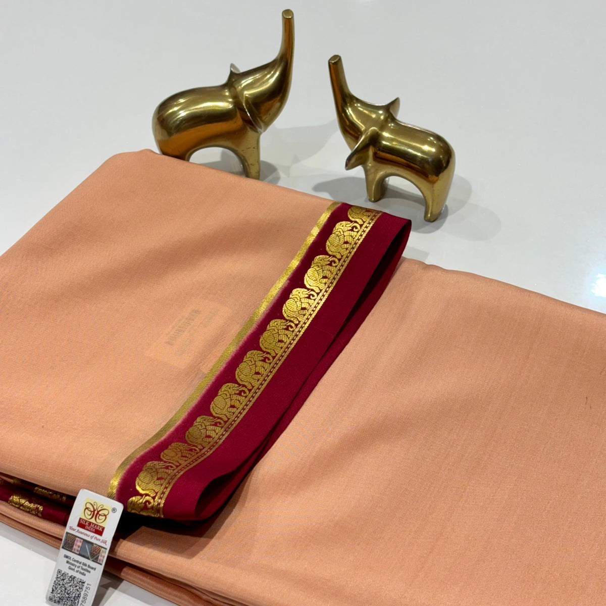 Pure Mysore Crepe Silk Saree
