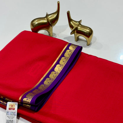 Pure Mysore Crepe Silk Saree