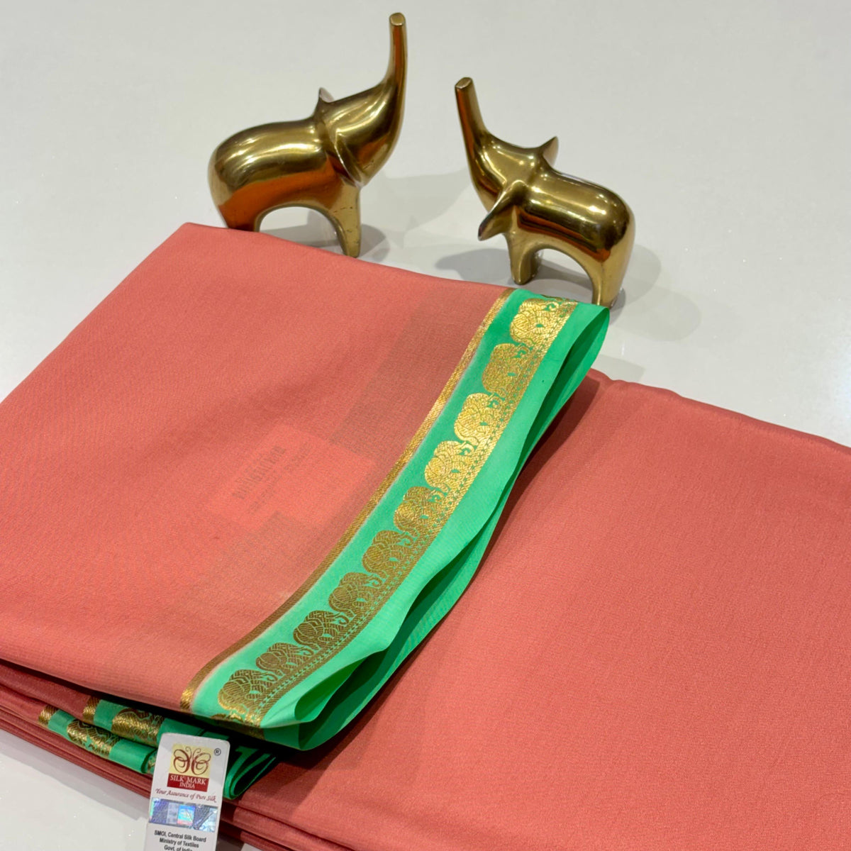 Pure Mysore Crepe Silk Saree