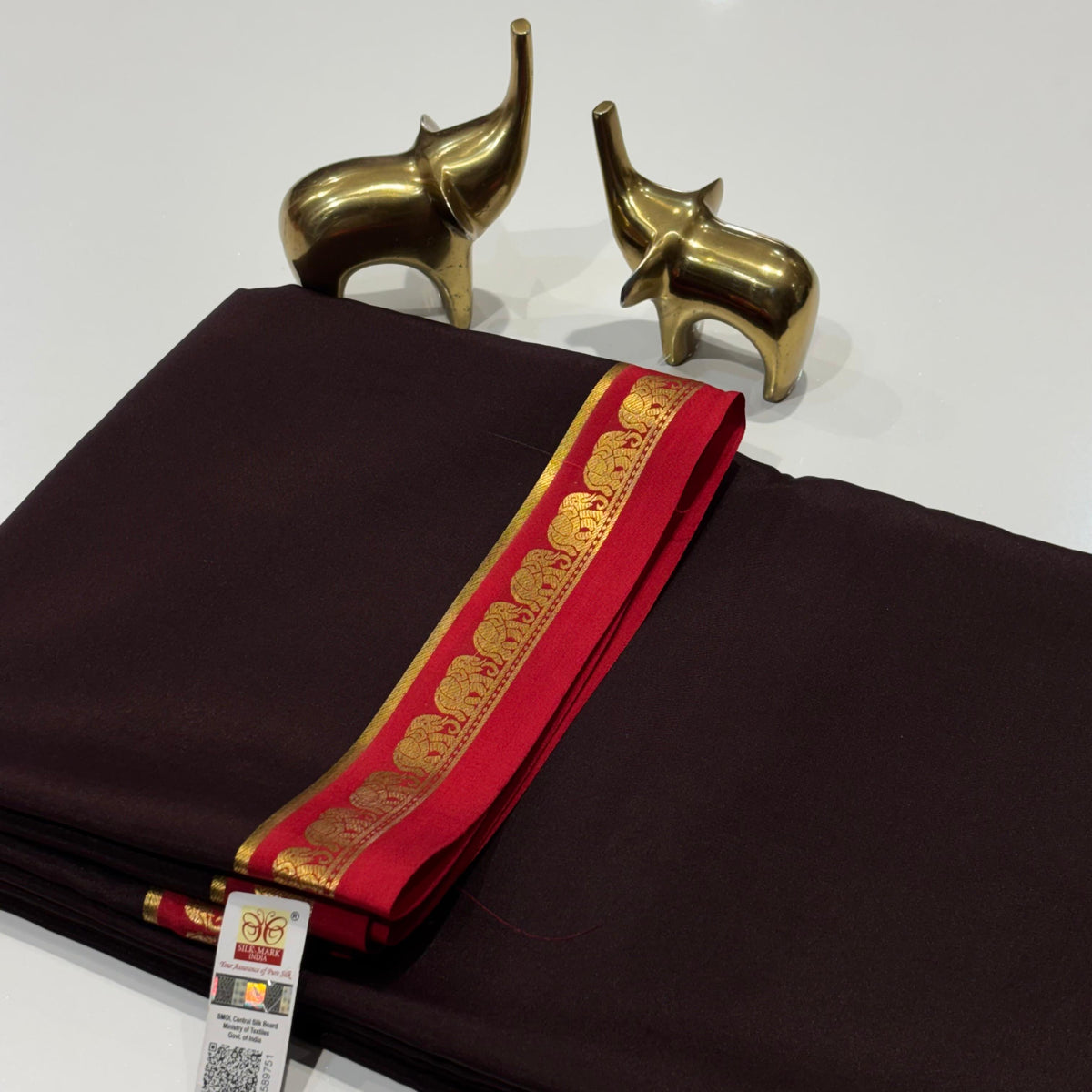 Pure Mysore Crepe Silk Saree