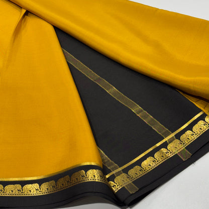 Pure Mysore Crepe Silk Saree