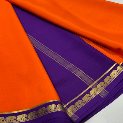 Pure Mysore Crepe Silk Saree