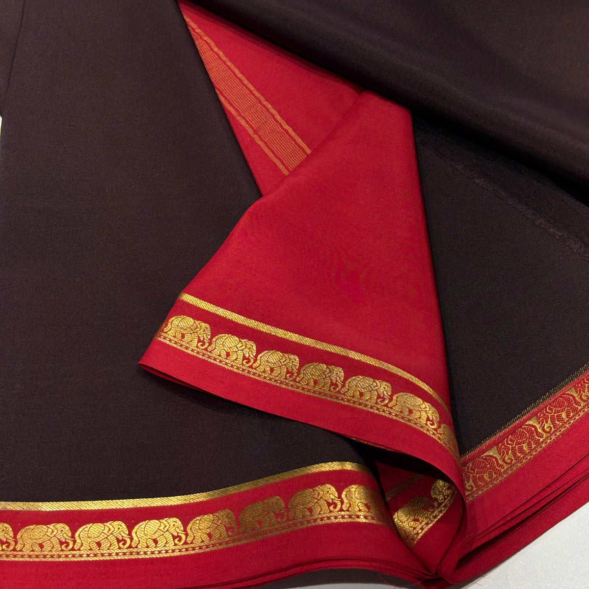 Pure Mysore Crepe Silk Saree