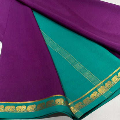 Pure Mysore Crepe Silk Saree