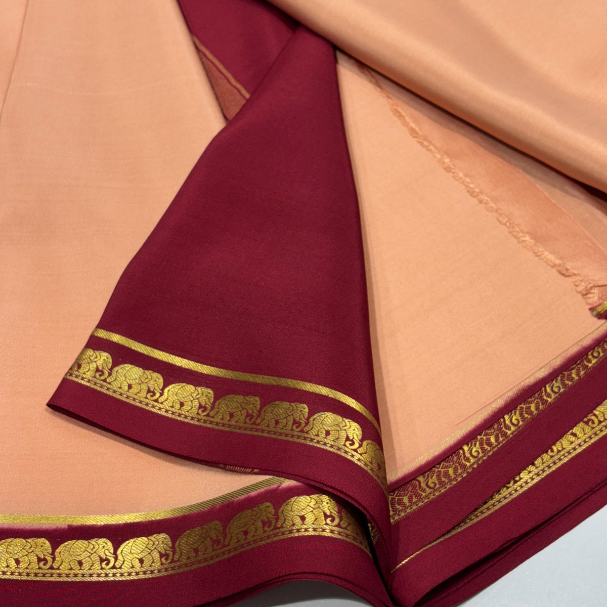 Pure Mysore Crepe Silk Saree