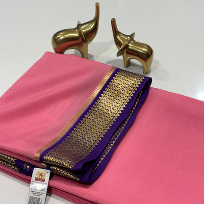 Pure Mysore Crepe Silk Saree