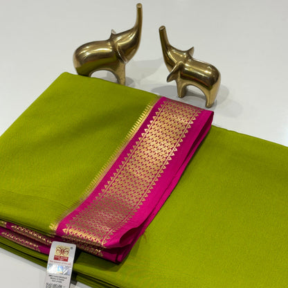 Pure Mysore Crepe Silk Saree
