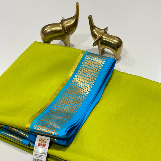Pure Mysore Crepe Silk Saree