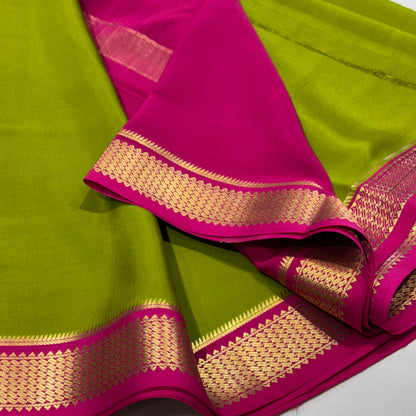 Pure Mysore Crepe Silk Saree